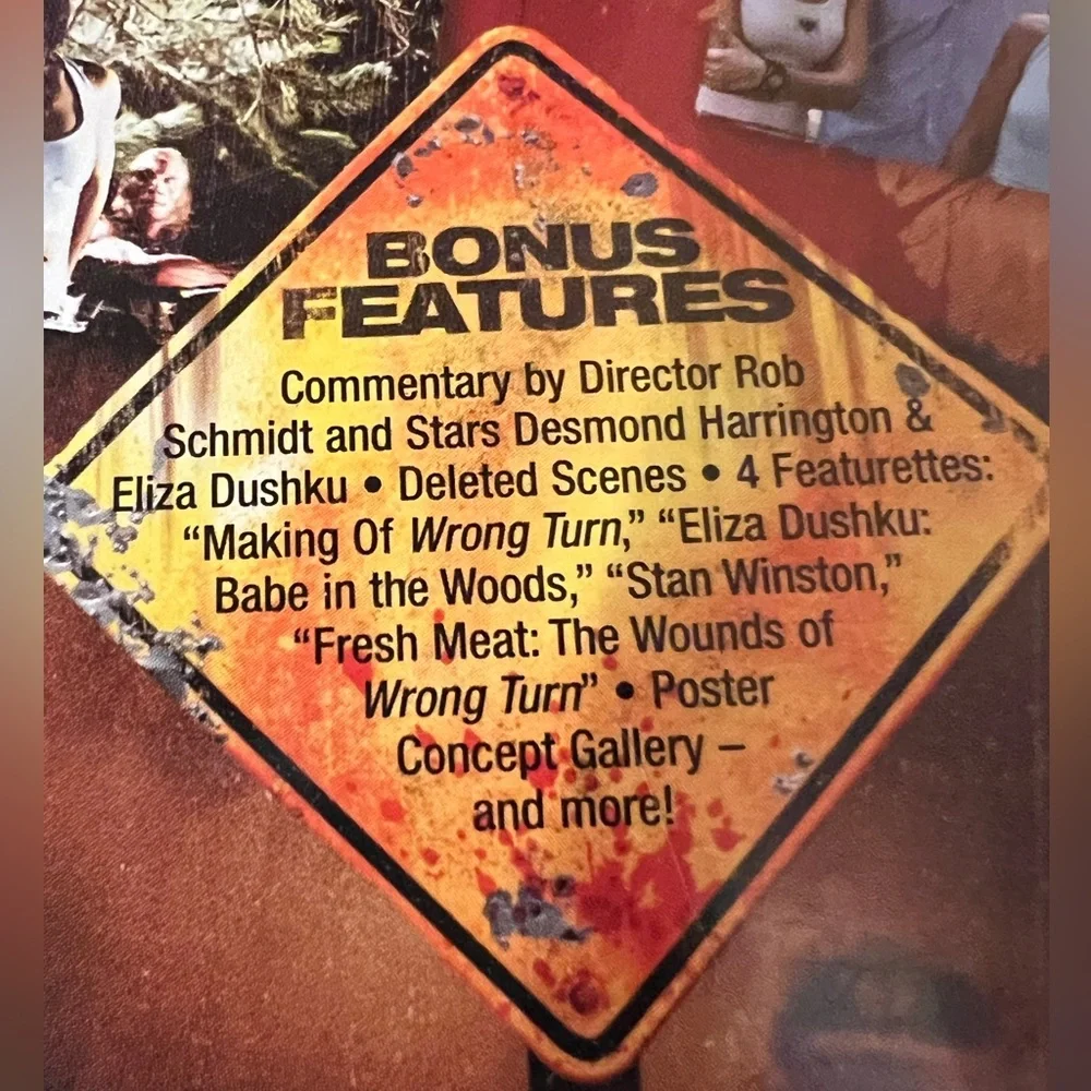 ‼️SOLD‼️ Wrong Turn (DVD) By: Summit Entertainment Presents 🎃 - Picture 4 of 13